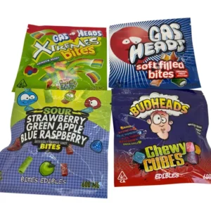 Medicated Airhead Xtremes Bites Edibles – 500mg